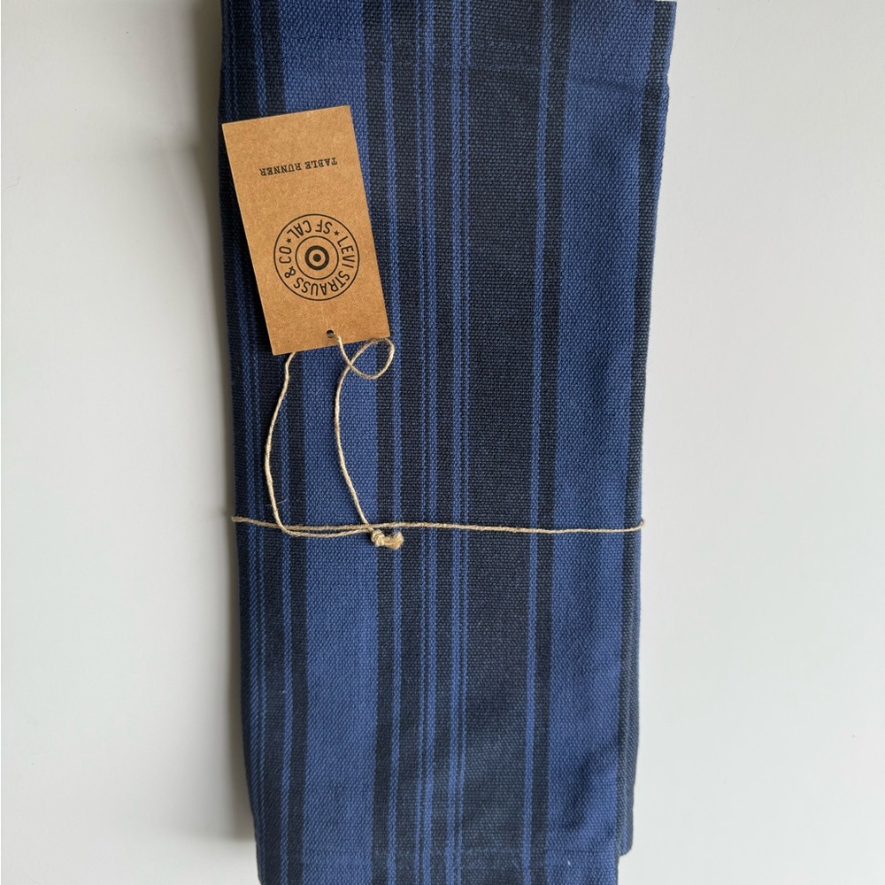 Blue Striped Kitchen Towel